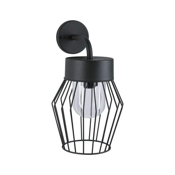 Paulmann Vägglampa för utomhusbruk Lanka Havsvattentålig IP44 205x360 mm max. 40W 230V Antracit Aluminium