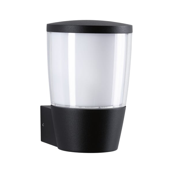 Paulmann LED vägglampa för utomhusbruk Bako havsvattenbeständig IP44 110x165 mm max. 20W 230V Antracit Aluminium
