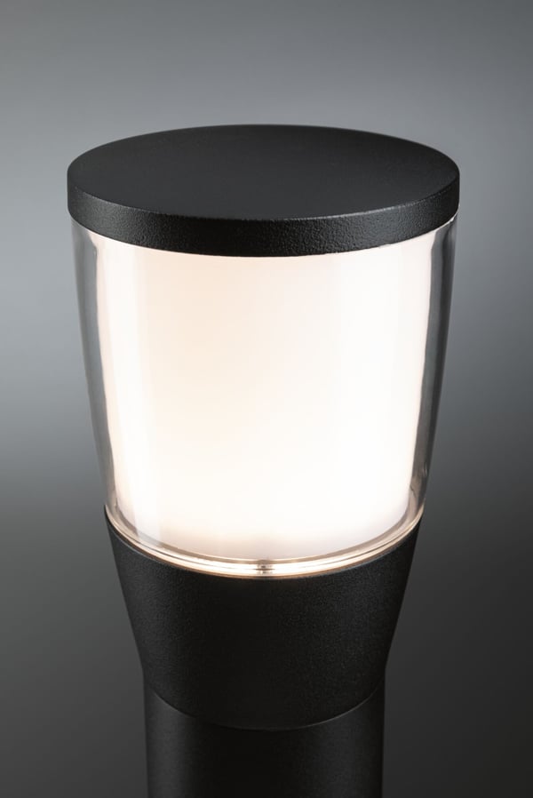 Paulmann LED pollare Bako havsvattenbeständig IP44 500 mm max. 20W 230V Antracit E14 Aluminium, Glas