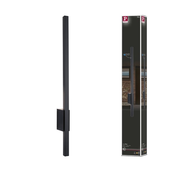 Paulmann LED vägglampa för utomhusbruk Stan havsvattenbeständig IP44 800 mm 3000K 11,5W 300lm 230V Antracit Aluminium