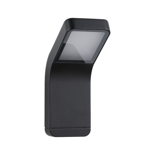 Paulmann LED vägglampa för utomhusbruk Kulma havsvattenbeständig IP44 90x230 mm 3000K 7,5W 520lm 230V Antracit Aluminium