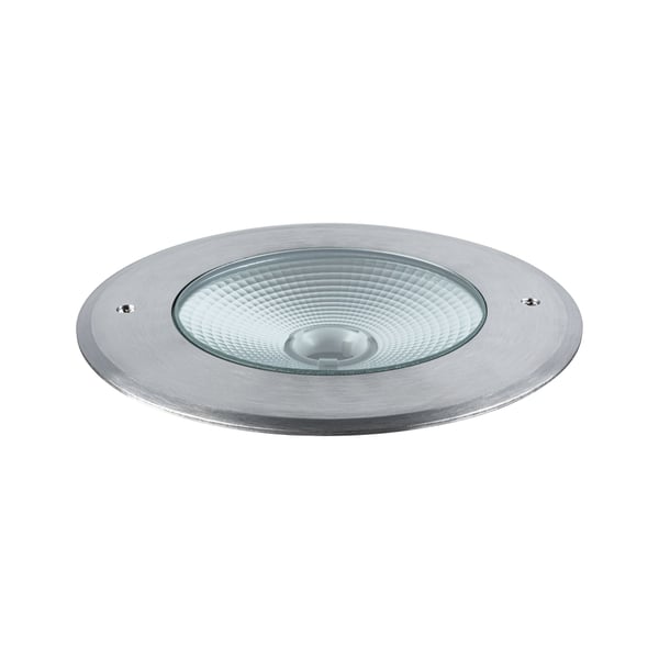 Paulmann LED infälld golvlampa Vanea havsvattenbeständig IP67 rund 160 mm 3000K 15,5W 800lm 230V Aluminium Aluminium