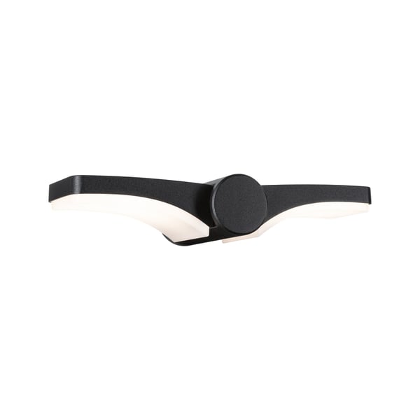 Paulmann LED vägglampa för utomhusbruk Pekana IP44 300x130 mm 3000K 2x6W 2x480lm 230V Antracit Aluminium