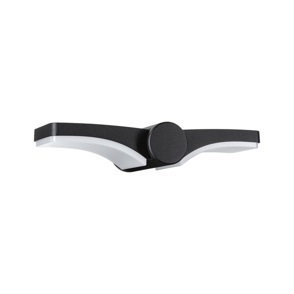 Paulmann LED vägglampa för utomhusbruk Pekana IP44 300x130 mm 3000K 2x6W 2x480lm 230V Antracit Aluminium