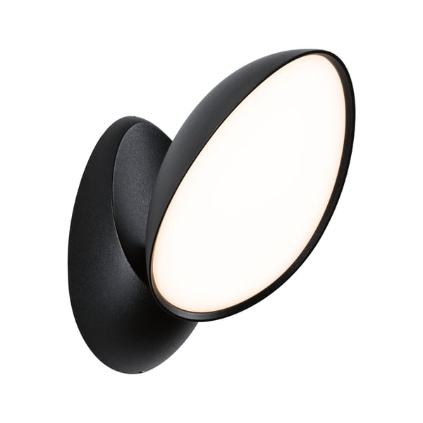 Paulmann LED vägglampa för utomhusbruk Batona IP44 137x270 mm 3000K 12W 1000lm 230V Antracit Aluminium