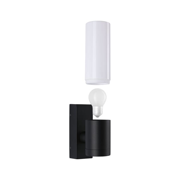 Paulmann Vägglampa för utomhusbruk Tralia IP44 65x250 mm max. 10W 230V Antracit Aluminium