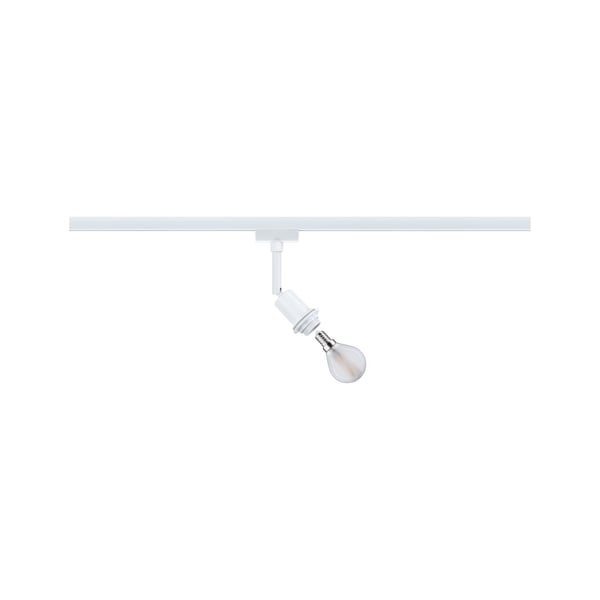 Paulmann URail Spotlight för strömskenor DecoSystems Basic E14 max. 20W dimbar 230V Signal vit