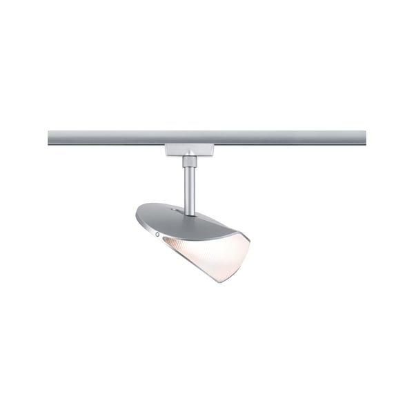Paulmann URail Spotlight för strömskenor 3-Step-Dim Alejandro 800lm 10W 3000K dimbar 230V Krom matt