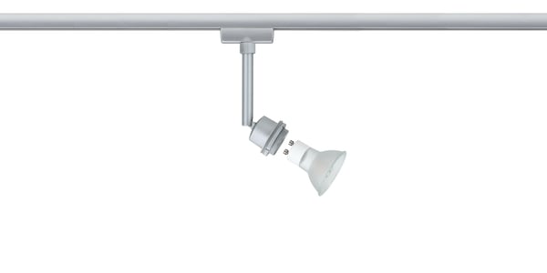 Paulmann URail Spotlight för strömskenor DecoSystems Basic GZ10 250lm 3,5W 2700K dimbar 230V Krom matt