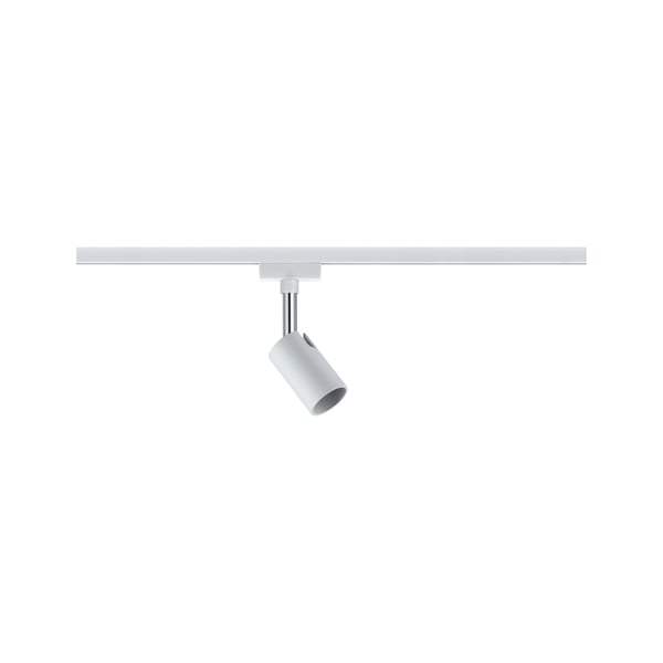Paulmann URail Spotlight för strömskenor Pure I GU10 max. 10W dimbar 230V Vit, Krom