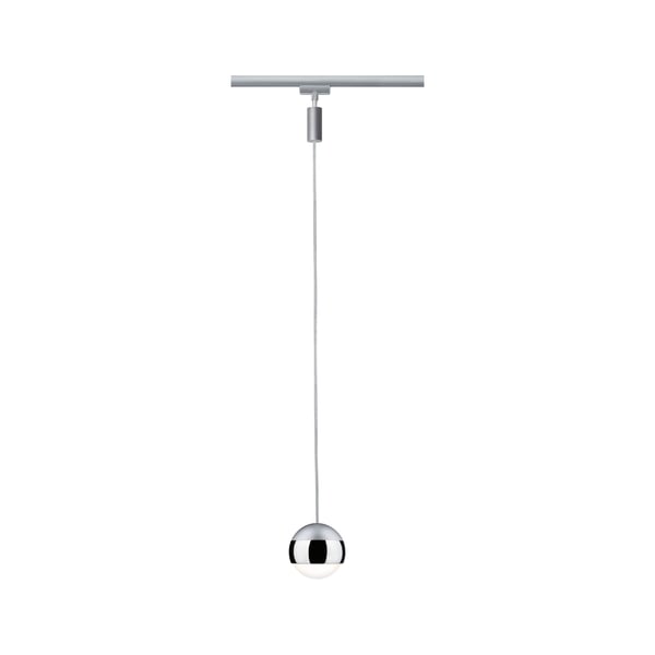 Paulmann URail Hängande Capsule II 439lm 6,3W 2700K dimbar 230V Krom matt, Krom