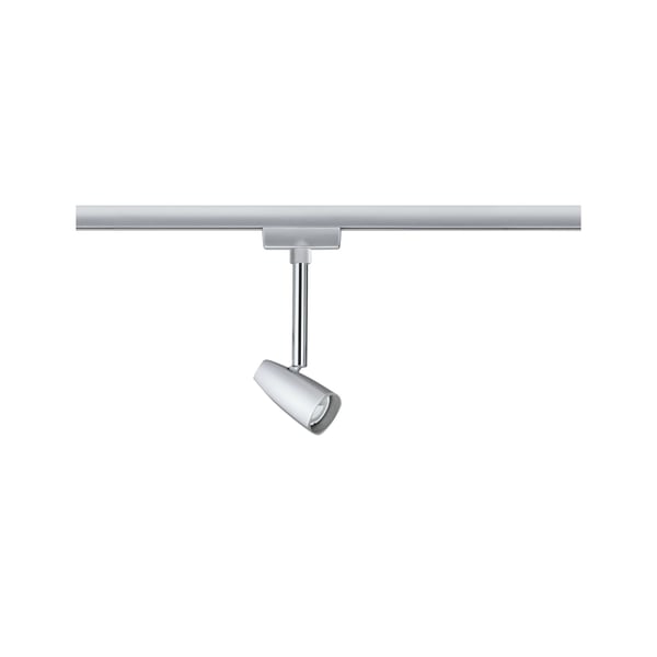 Paulmann URail Spotlight för strömskenor Barelli GU10 max. 10W dimbar 230V Krom matt, Krom