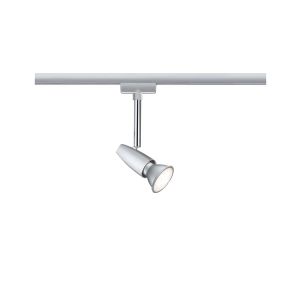 Paulmann URail Spotlight för strömskenor Barelli GU10 max. 10W dimbar 230V Krom matt, Krom