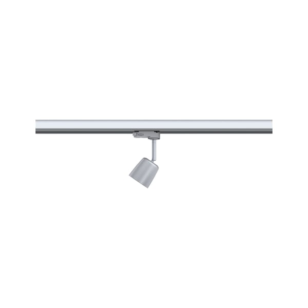 Paulmann ProRail3 Spotlight för strömskenor Cover GU10 max. 10W dimbar 230V Silver, Krom