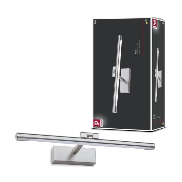 LED bildlampa Mingo 3000K 510lm 230V 9,5W Aluminium borstad