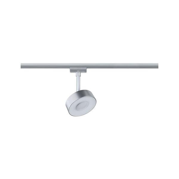 Paulmann URail Spotlight för strömskenor 3-Step-Dim Circle 280lm 5W 3000K dimbar 230V Krom matt