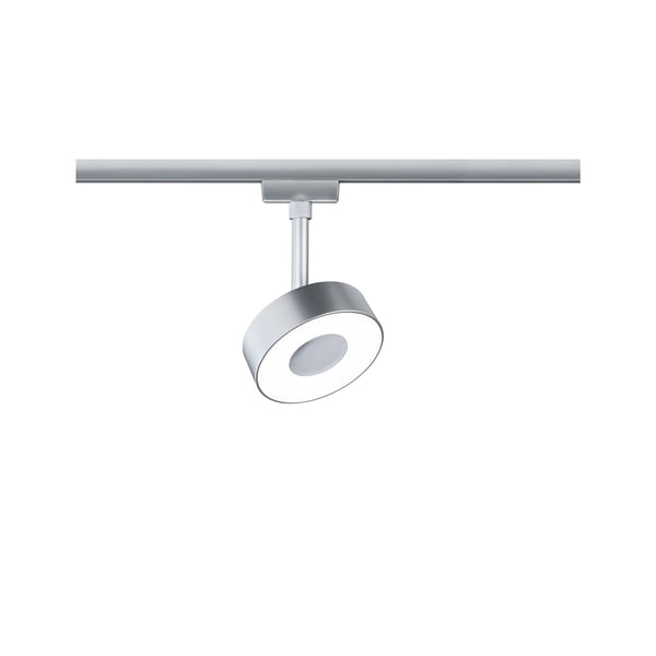 Paulmann URail Spotlight för strömskenor 3-Step-Dim Circle 220lm 5W 4000K dimbar 230V Krom matt