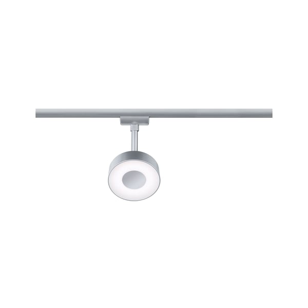 Paulmann URail Spotlight för strömskenor 3-Step-Dim Circle 220lm 5W 4000K dimbar 230V Krom matt