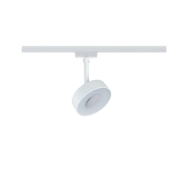 Paulmann URail Spotlight för strömskenor 3-Step-Dim Circle 220lm 5W 4000K dimbar 230V Vit