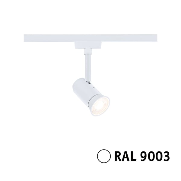Paulmann URail Spotlight för strömskenor Runa GU10 max. 10W dimbar 230V Signal vit Paulmann URail Spotlight för strömskenor Runa GU10 max. 10W dimbar 230V Signal vit