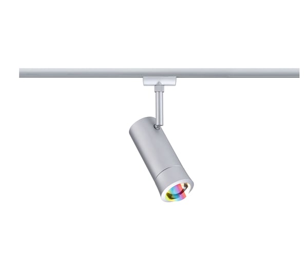 Paulmann URail Strålkastare Smart Home Zigbee 3.0 Tarie RGBW 230lm 4,5W RGBW+ dimbar 230V Krom matt