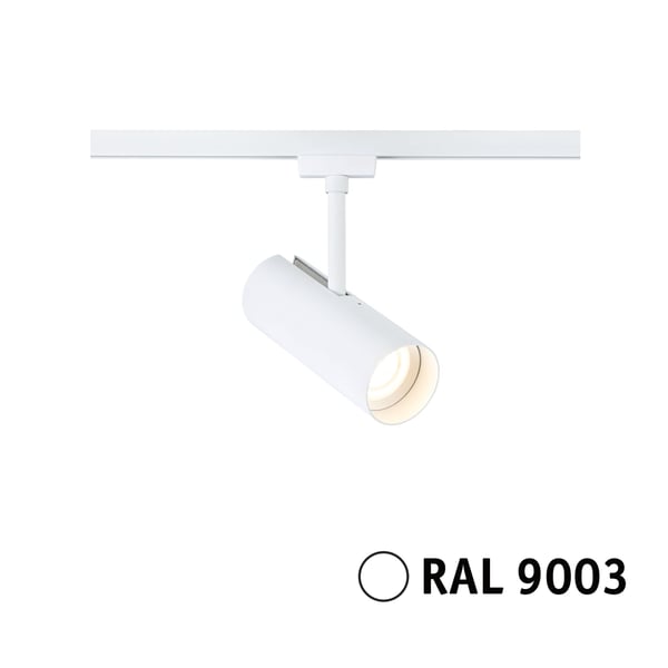 Paulmann URail Spotlight för strömskenor Theron Enstaka spot 1020lm 11W 3000K dimbar 230V Signal vit