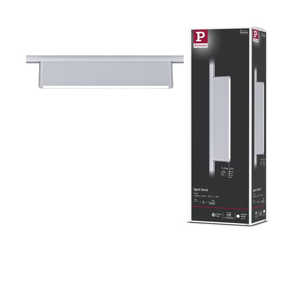 Paulmann URail Ljusramp 3-Step-Dim Ceris 850lm 9,5W 4000K dimbar 230V Krom matt