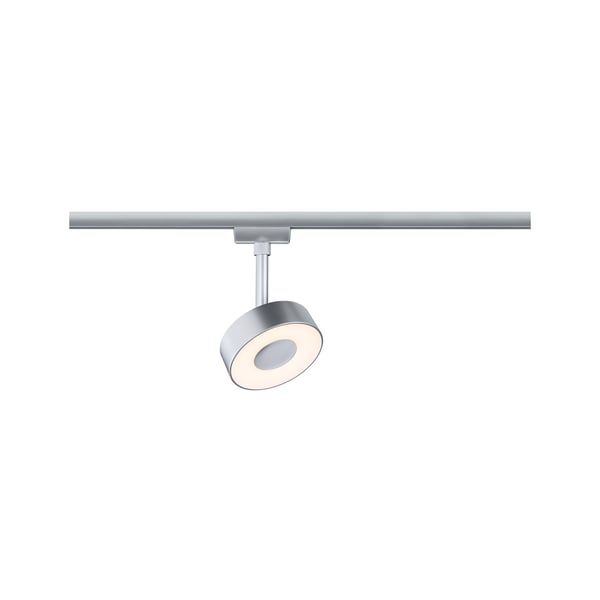 Paulmann URail Spotlight för strömskenor Circle 200lm 5W White Switch 230V Krom matt