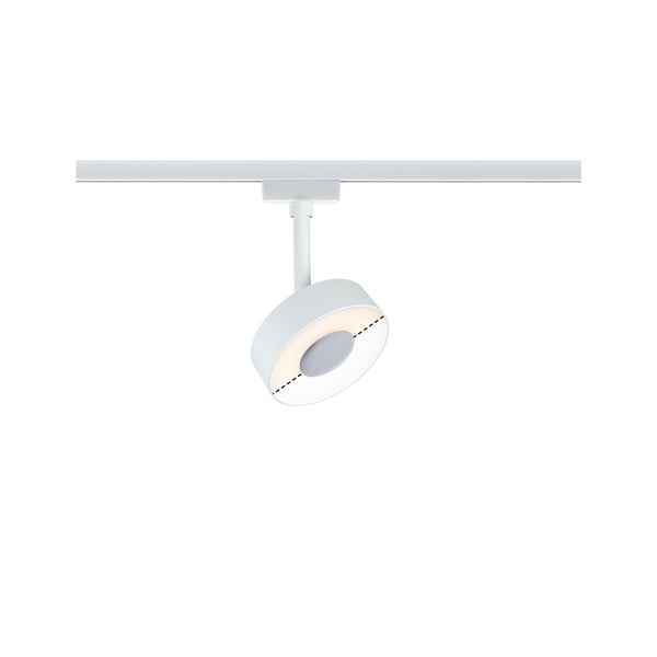 Paulmann URail Spotlight för strömskenor Circle 200lm 5W White Switch 230V Vit