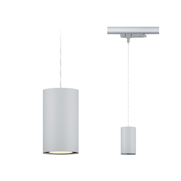 Paulmann ProRail3 Hängande Kratos ProRail 1000lm 9W 3000K 230V Silver