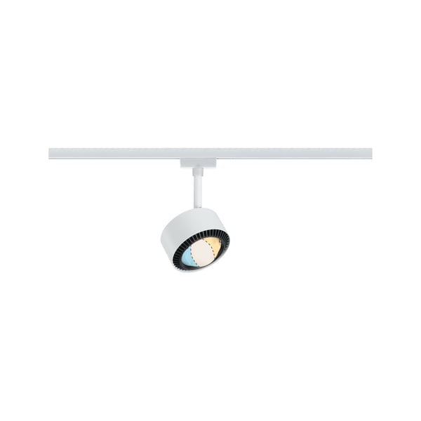 Paulmann URail Spotlight för strömskenor Aldan 500lm 8W White Switch 230V Signal vit