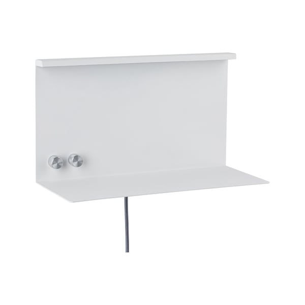 Paulmann LED vägglampa Jarina USB C 3000K 400lm / 160lm 230V 4,5W / 1,6W dimbar Vit matt