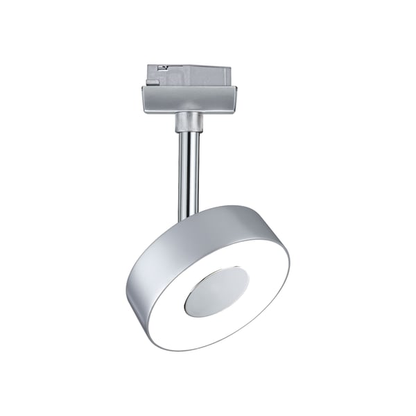 Paulmann URail Spotlight för strömskenor Circle 270lm 5W 4000K dimbar 230V Krom matt