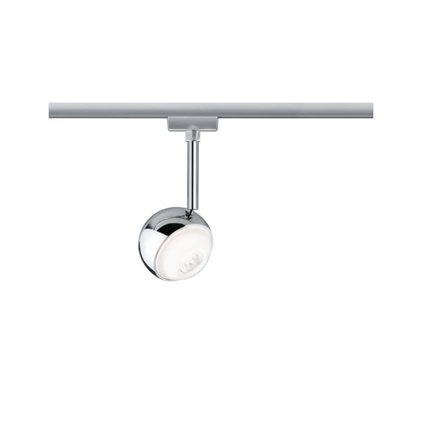 Paulmann URail Spotlight för strömskenor Capsule II 600lm 6,3W 4000K dimbar 230V Krom matt, Krom