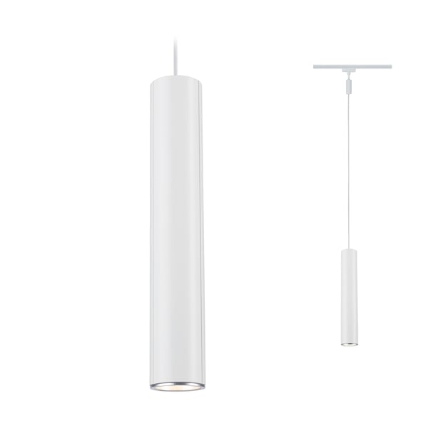 Paulmann URail Hängande Catalejo GU10 max. 10W dimbar 230V Vit, Krom matt