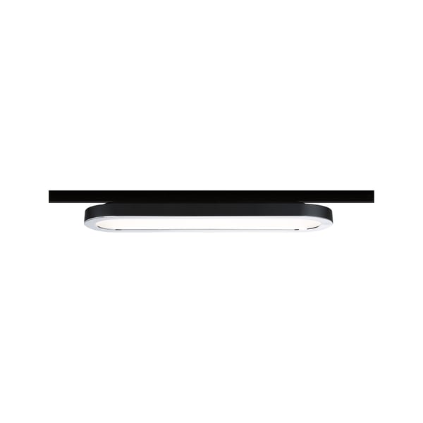Paulmann URail Panel Loop 480lm 7W 2700K 230V Svart matt, Krom