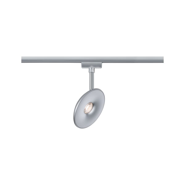 Paulmann URail Spotlight för strömskenor Sphere 493lm 7W 2700K dimbar 230V Krom matt, Krom