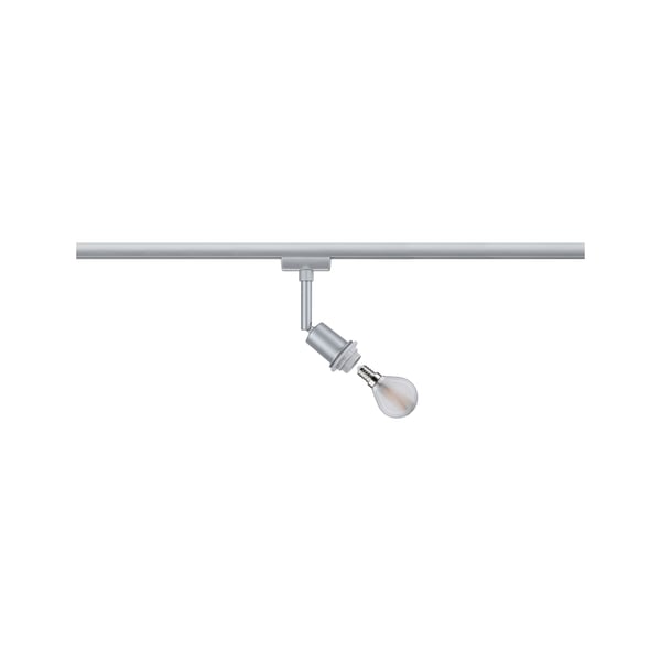 Paulmann URail Spotlight för strömskenor DecoSystems Basic E14 max. 20W dimbar 230V Krom matt