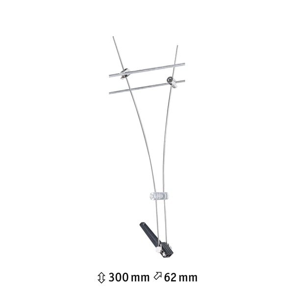 Paulmann Kabelsystem Comet GU5,3 max. 50W dimbar 12V Krom