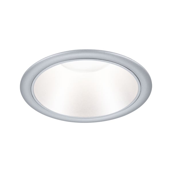Paulmann Infälld LED lampa 3-Step-Dim Cole Coin IP44 rund 88 mm Coin 6x6W 6x470lm 230V dimbar 2700K Silver matt
