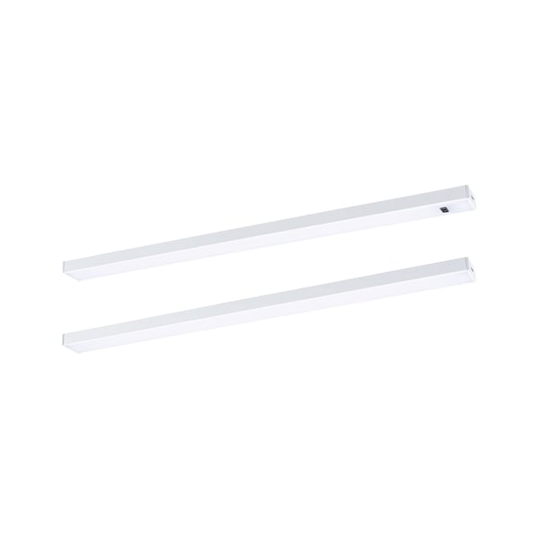 Paulmann LED lampa under skåp Inline 3000K dimbar 2x4W 350x26 mm 2x350lm 230/24V Vit matt