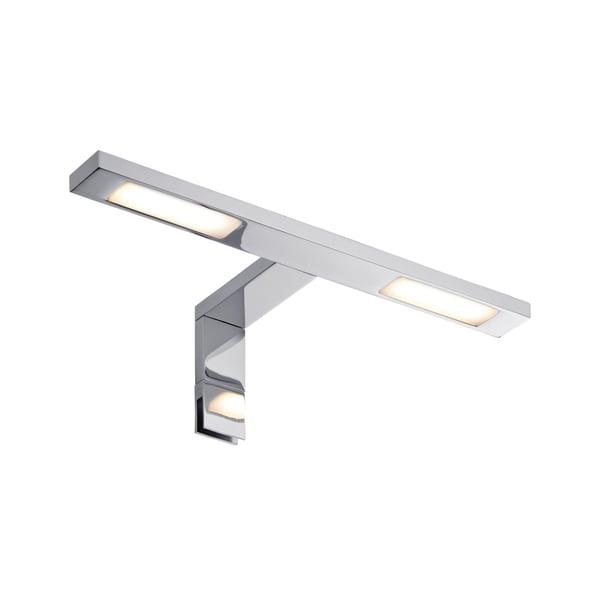 Paulmann Galeria LED spegellampa Hook IP44 2700K 2x280lm 230V 2x3,2W Krom