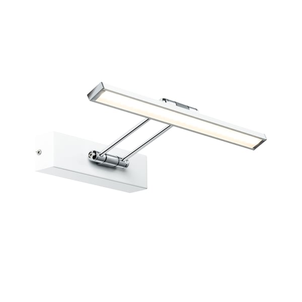 Paulmann Galeria LED bildlampa Beam 2700K 450lm 230V 5W Vit, Krom
