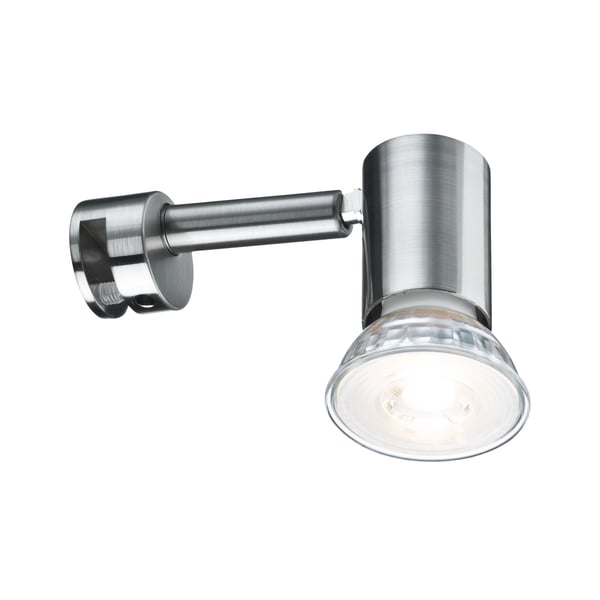 Paulmann Galeria Spegellampa Simplo GU10 2700K 345lm 230V 5,3W Järn borstat