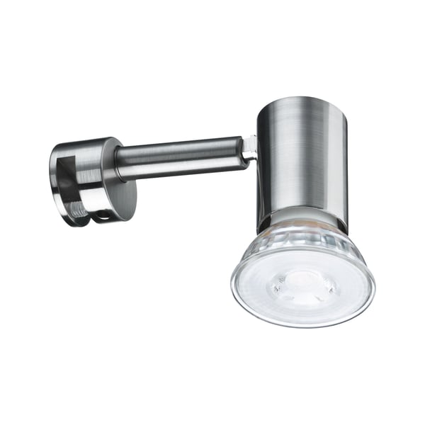 Paulmann Galeria Spegellampa Simplo GU10 2700K 345lm 230V 5,3W Järn borstat