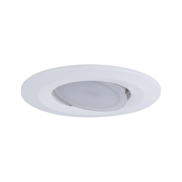 Paulmann Infälld LED lampa Calla IP65 rund 90 mm 30° 5,2W 460lm 230V dimbar 4000K Vit matt