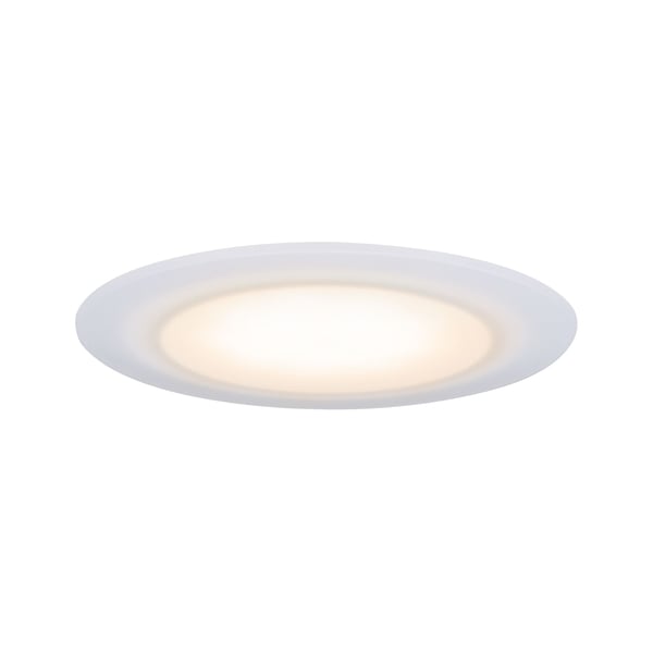 Paulmann Premium Infälld LED lampa Dim to Warm Suon IP44 rund 90 mm 3x5W 3x450lm 230V dimbar Dim to warm Satin, Vit