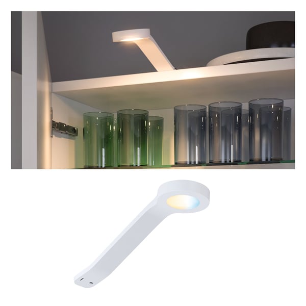 Paulmann CleverConnect LED strålkastare Mike Spot Tunable White 2W Vit matt