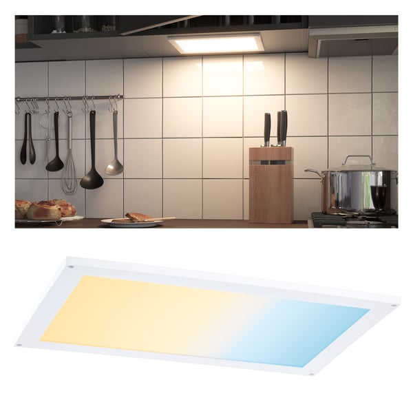 Paulmann CleverConnect LED panel Flad Panel Tunable White 6W Vit matt