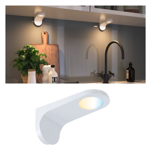 Paulmann CleverConnect LED strålkastare Neda Spot Tunable White 2,1W Vit matt Paulmann CleverConnect LED strålkastare Neda Spot Tunable White 2,1W Vit matt